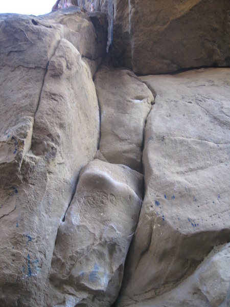The start of the route.