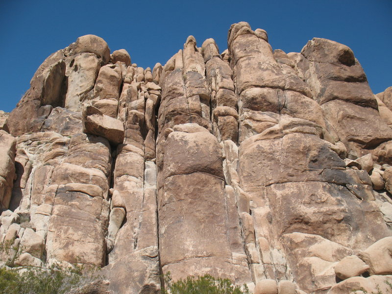 Feudal Wall (Left Side), Joshua Tree NP