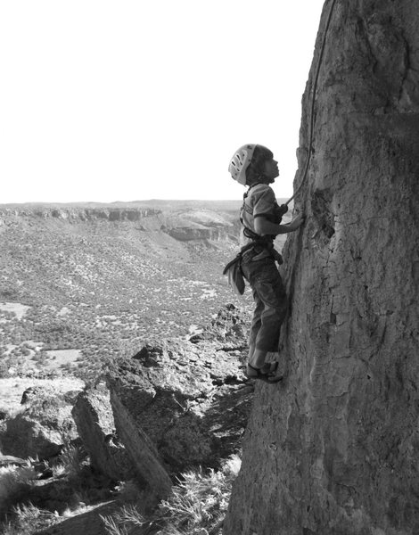 Cody taking a lap on Sunny Side Up. October 2009.