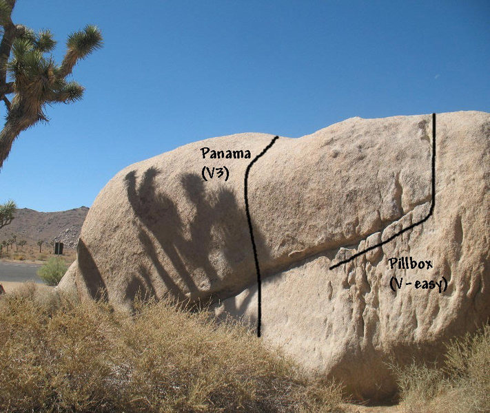 Panama (V3), Joshua Tree NP<br>