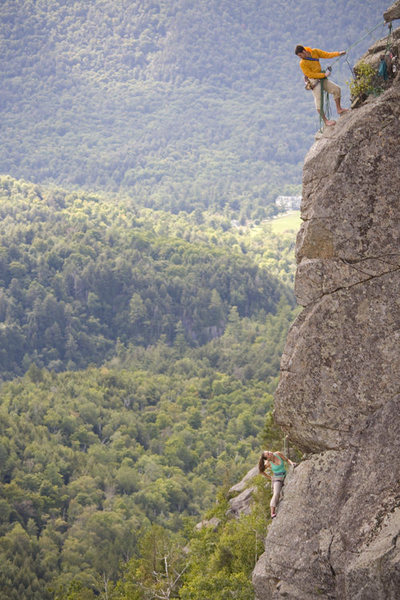 Naomi following the last pitch