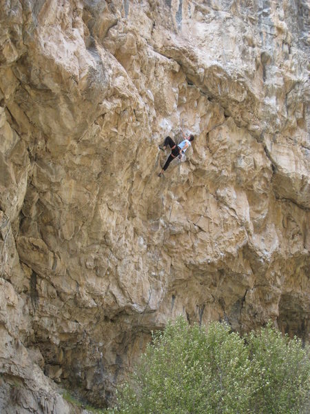 Resting just below the PHM crux.