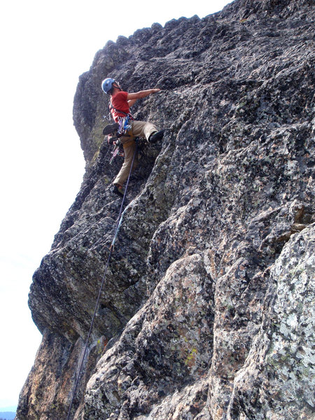 The Kiwi, Tom Johns, on the 3rd pitch of the FFA.