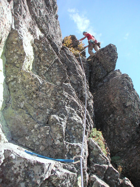 Tom on the FFA of the 2nd pitch.