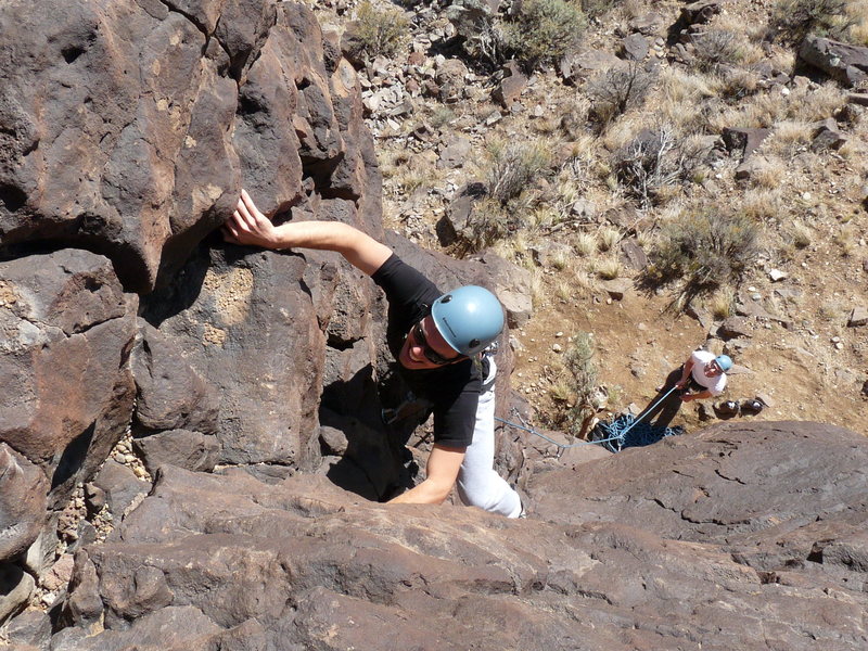 Lee cruising the middle section.