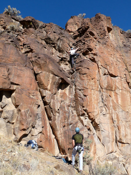Just plain fun climbing on good rock.