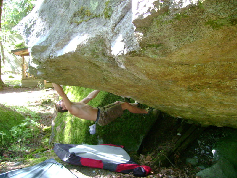 Nate sticking the first move.