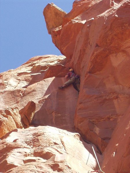 Surpassing the infamous pod at the top of P2. "Remember, this is fun!"