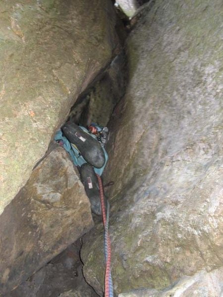 The easy bit - P1 (photo by Phil Ashton)