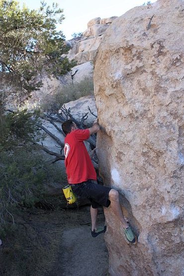 Midway on Classic Melon (V3), Joshua Tree NP
