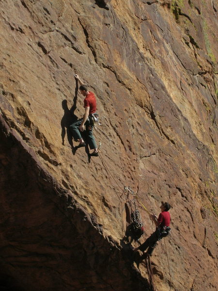 Joe casts off on the heady start.