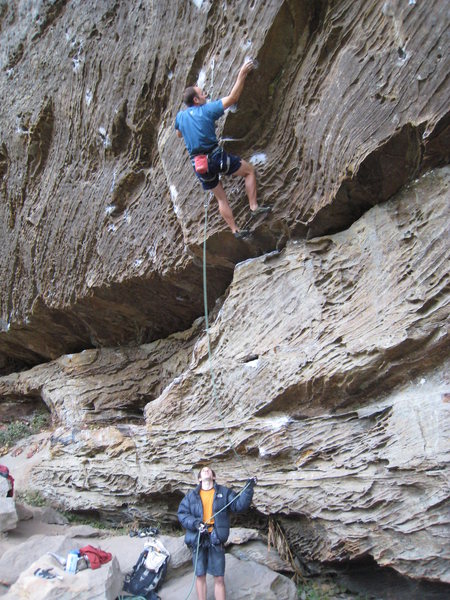 The bouldery start of Jesus Wept.