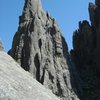 Such a cool rock spire!  Shot from 2005.
