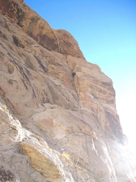 Steve Rydalch on Second Ascent of The Crack.