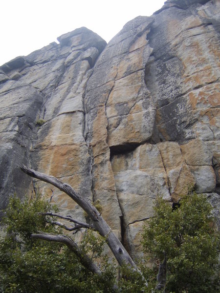 Little Wing Cliff from left to right: Honor Thy Father .10c, Leisure Time.10b, and The Riddler .10a