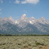 Shabam, there's the Tetons.