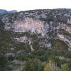 The "Laperne" cliff.