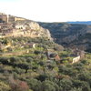 The medieval village of Alquezar is a popular tourist attraction, but it also offers excellent limestone cragging.