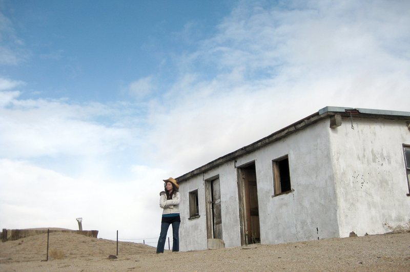 A storm moving in at an old ranch in the mojave desert.<br>
<br>
Just another exploratory desert adventure. ; )<br>
<br>
Taken 12/22/09
