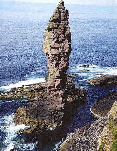 Rock Climbing in Old Man of Stoer, Lochinver, United Kingdom