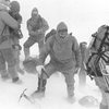 Conway Mountain Rescue members.New Hampshire  ...Winter search ...Alpine Garden, Mt Washington...1982
