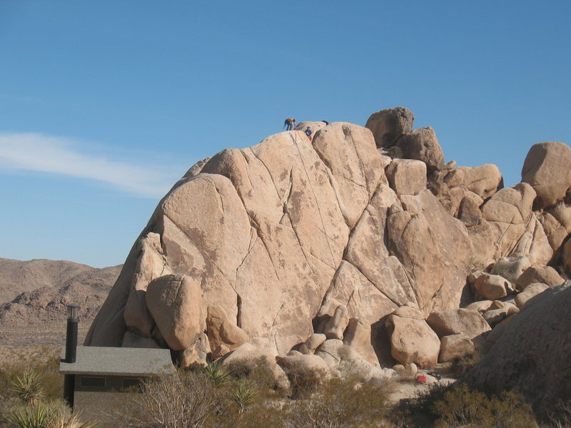Hodgepodge Rock - West Face, Joshua Tree NP <br>