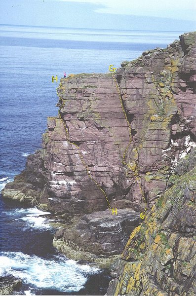 The Point of Stoer.This is the true point about a quarter of a mile north of the Old Man of Stoer .