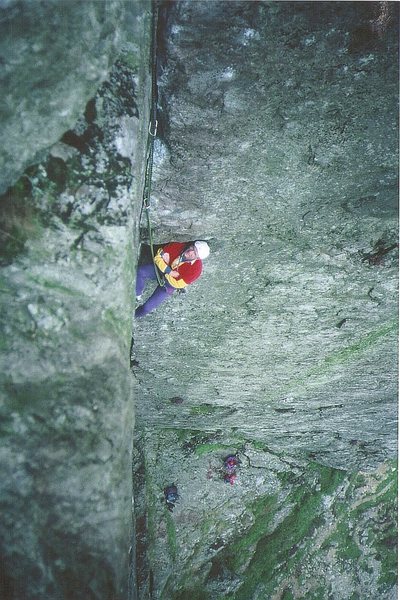 Paul Ross relaxing in the corner. 1970's