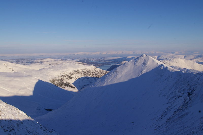 Another view from Helvellyn towards the Ullswater valley and lake. Photo Ron Kenyon