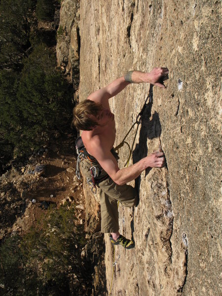 Enjoyin' good weather in January.
