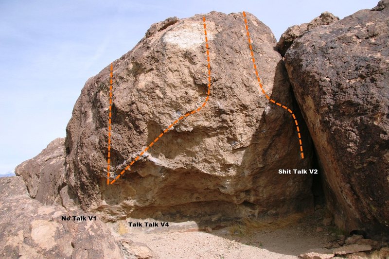 Talk Talk Boulder Topo