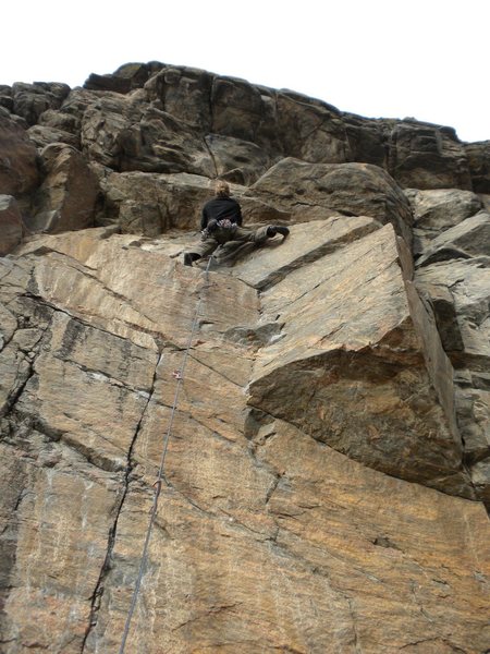 Sizing up the rest of the route.