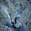 Luke & Jason getting ready for the F.A. of what would become "Spinner Bait."  The new line at the just posted "Guppy" formation.  More cool routes to come on this formation!!<br>
<br>
Photo by:  Jaime Childers.