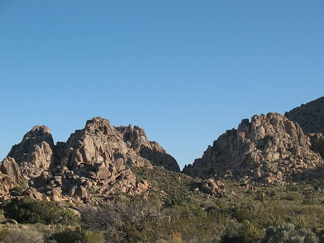 Formations near Sheep Pass Campground, Joshua Tree NP