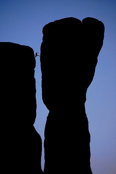 The step across