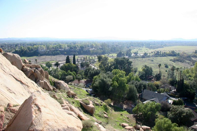 Looking from The Wild West Area South, across Glenwood Road and beyond.