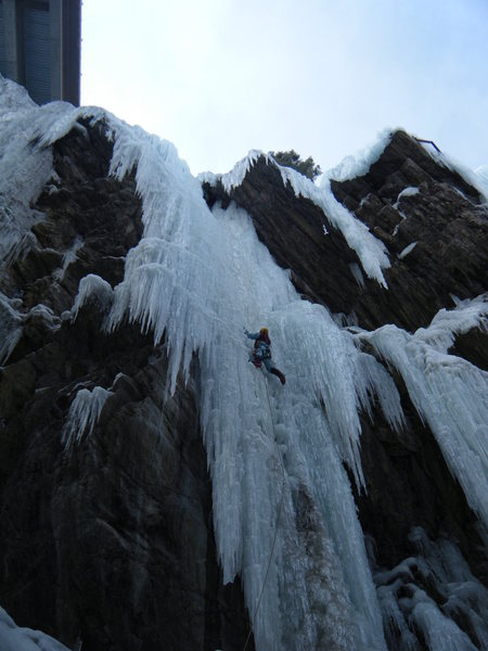 And it's steep, too. Lots of steep around here.