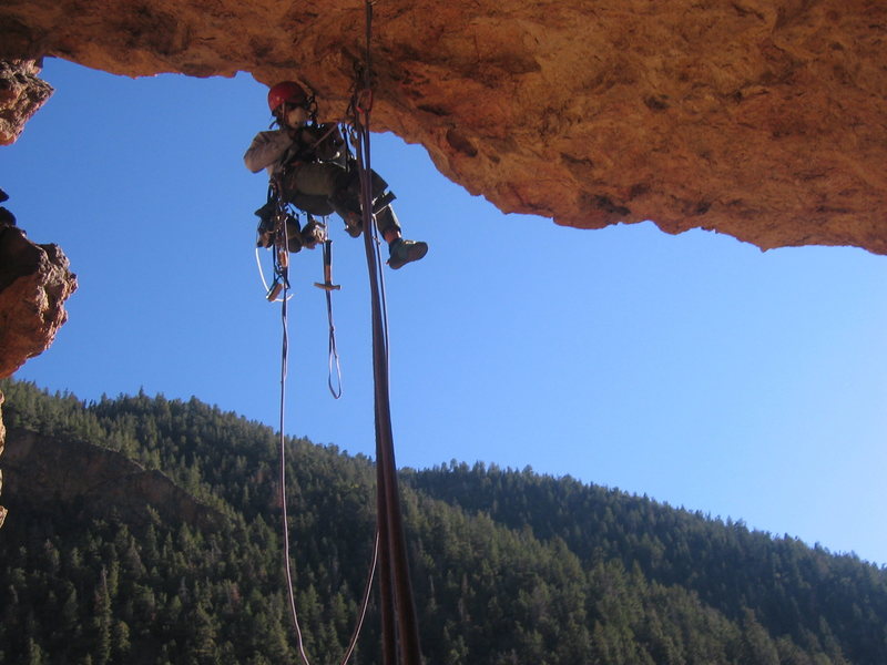 Joel going ground up on The Moly Mind Cave Proj. FoleyPhoto