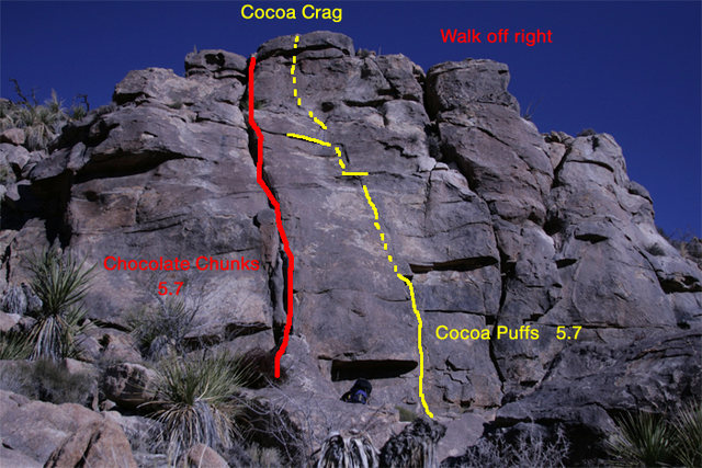 If you are out to hike the Pine City trail<br>
bring a small rack and give these climbs a go.