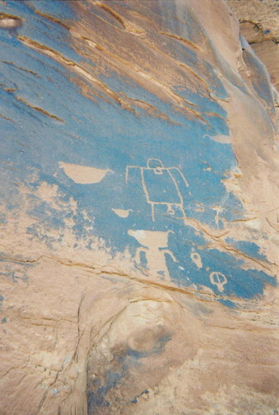 Petroglyphs at the base of the tower. Makes you wonder if they thought of the Prayer Stick in a different way.