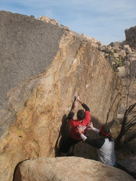 Flatface (V4), Joshua Tree NP