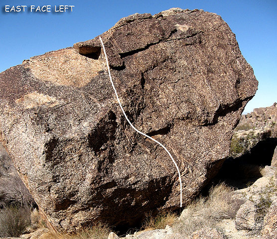 East Face Left.<br>
Photo by Blitzo.