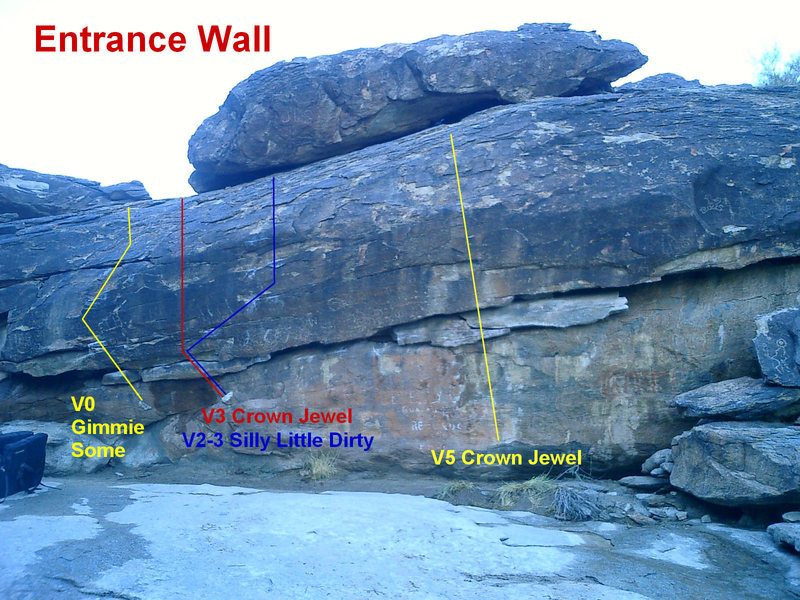Entrance Wall
