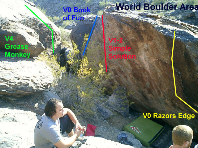 World Boulder Area
