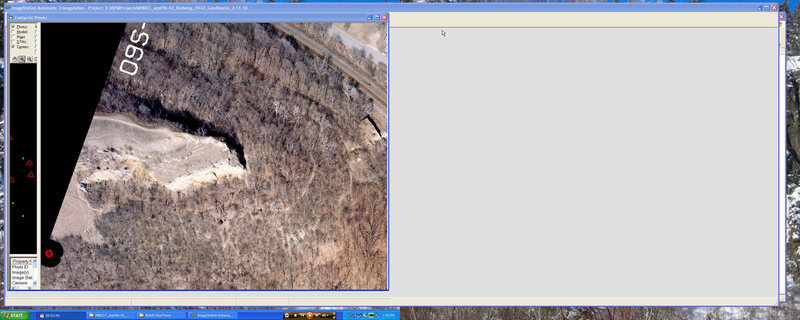 Barn Bluff aerial photo dated 4-08-09. I am working on mapping project for MNDOT in Red Wing area that encompasses Barn Bluff. Zoom in and you see a climber. Is it you?