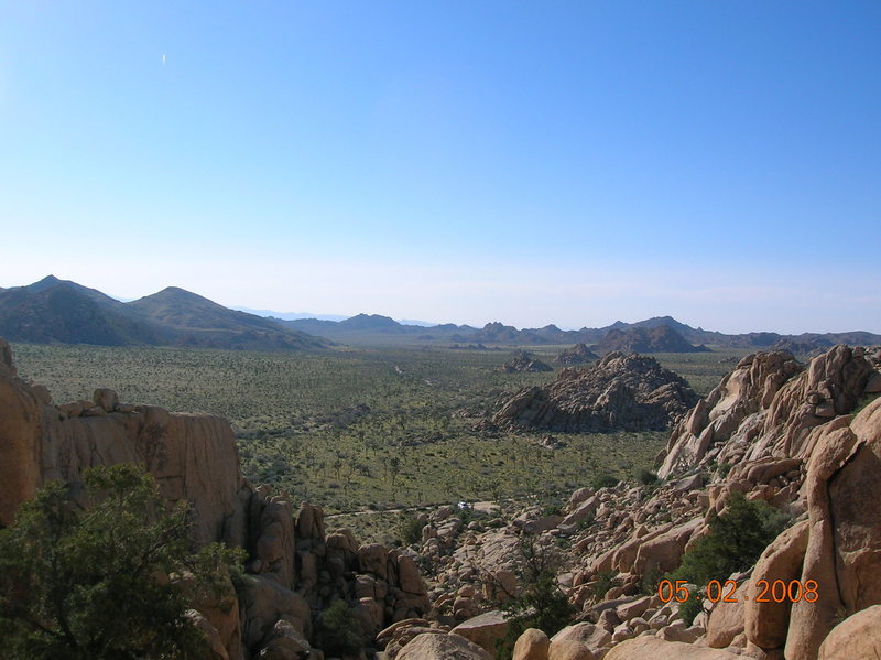 View from Rock Garden Valley