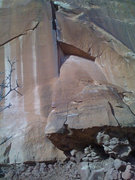 Start of the climb.