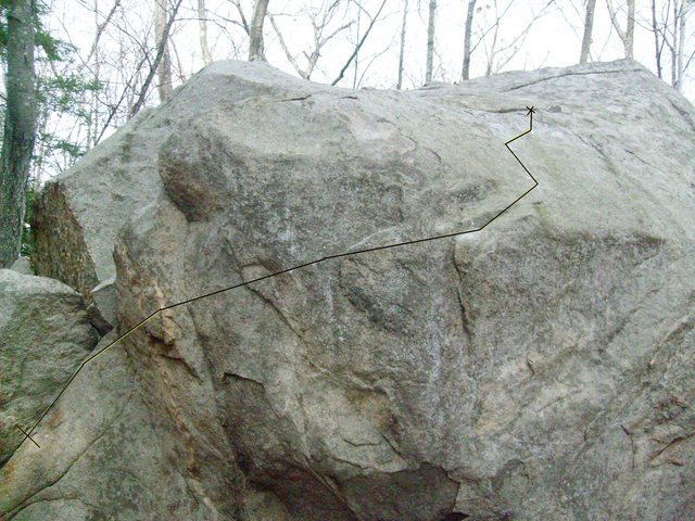 This is a line I think people should try it is fun.<br>
<br>
On the orange trail.