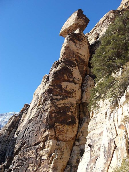 The Friar pinnacle; if you're on the summit and it feels like it's swaying, that's probably just your imagination.