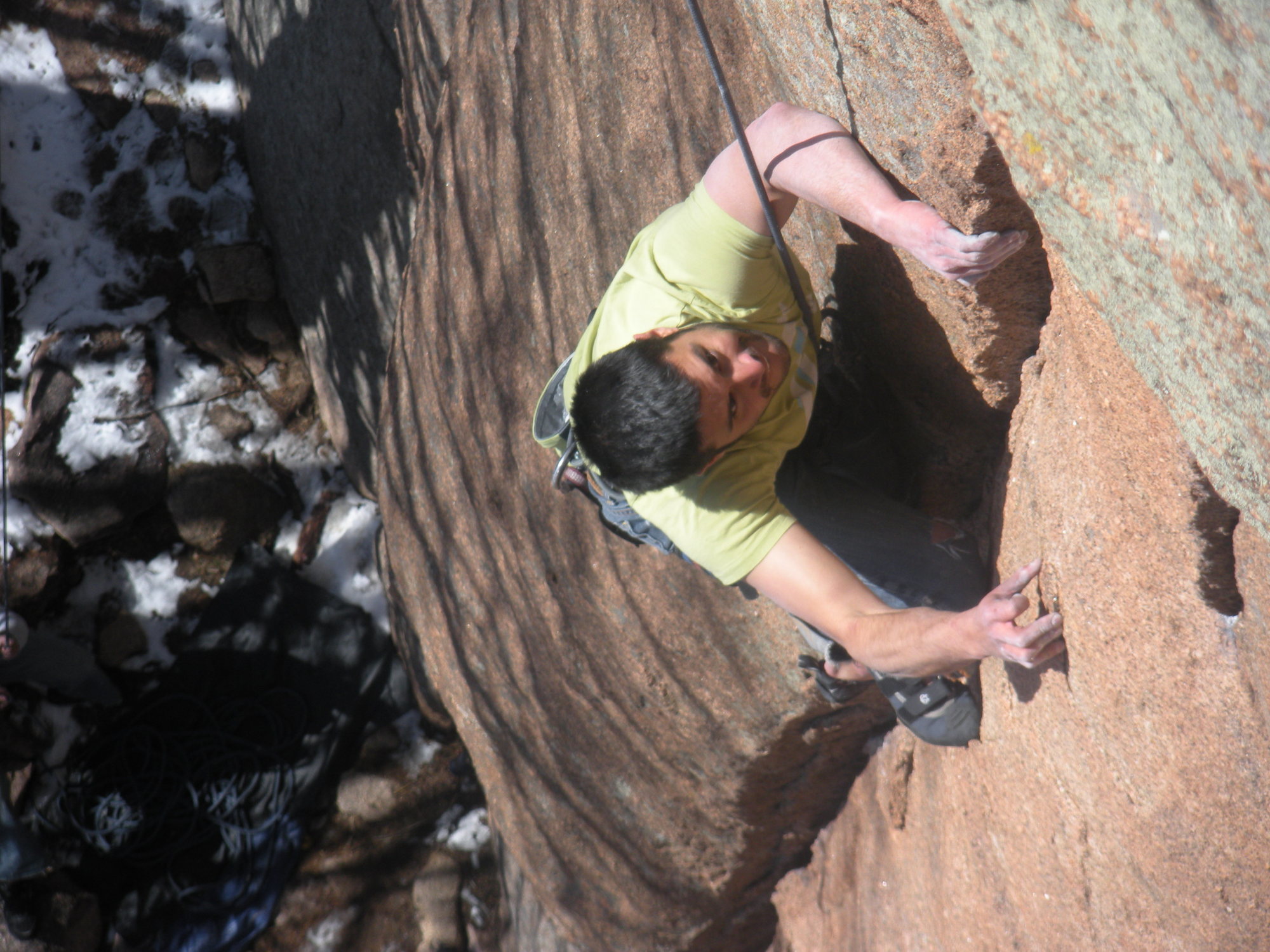 A2 pulley injury and still cranking with 9 fingers.